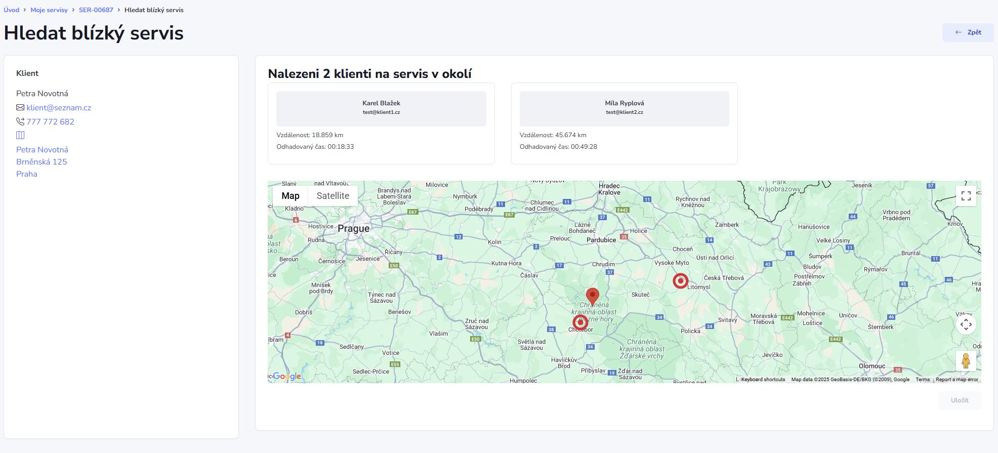 Mobilní aplikace pro servisní techniky - řízení zakázek v terénu